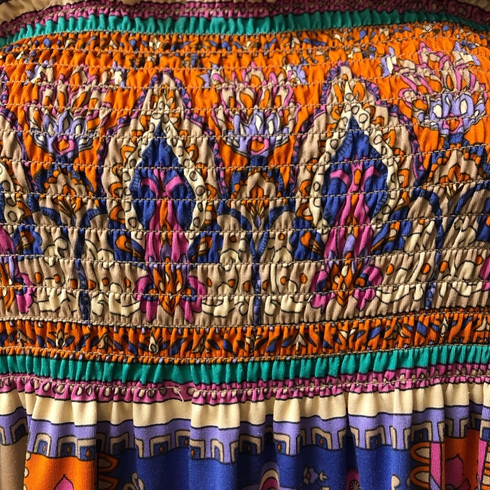 Yahada Multi-color Sundress Size Medium - Picture 4 of 8